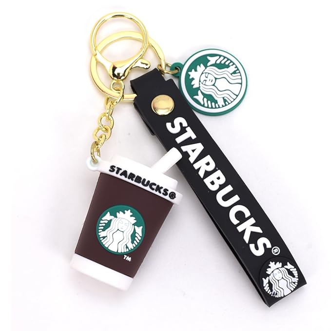 Premium 3D Anime Rubber Silicone Keyrings with Long Ribbon – Perfect Bag & Car Charm