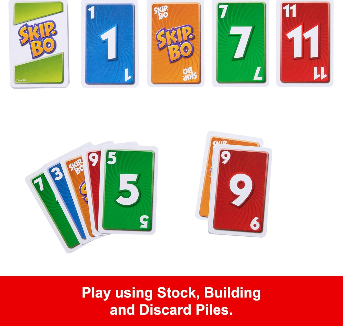 Skip-Bo Card Game Play With Family And Friends