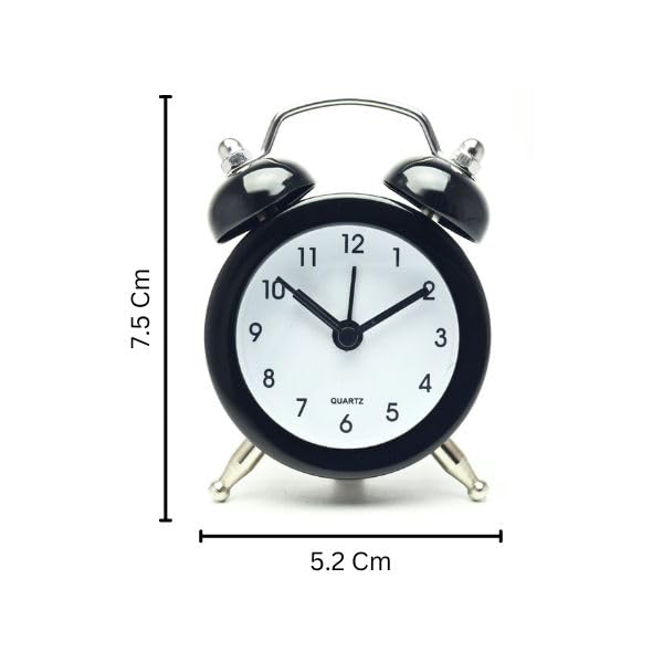Cute Alarm Clock for Kids (Pack of 1) (Black)