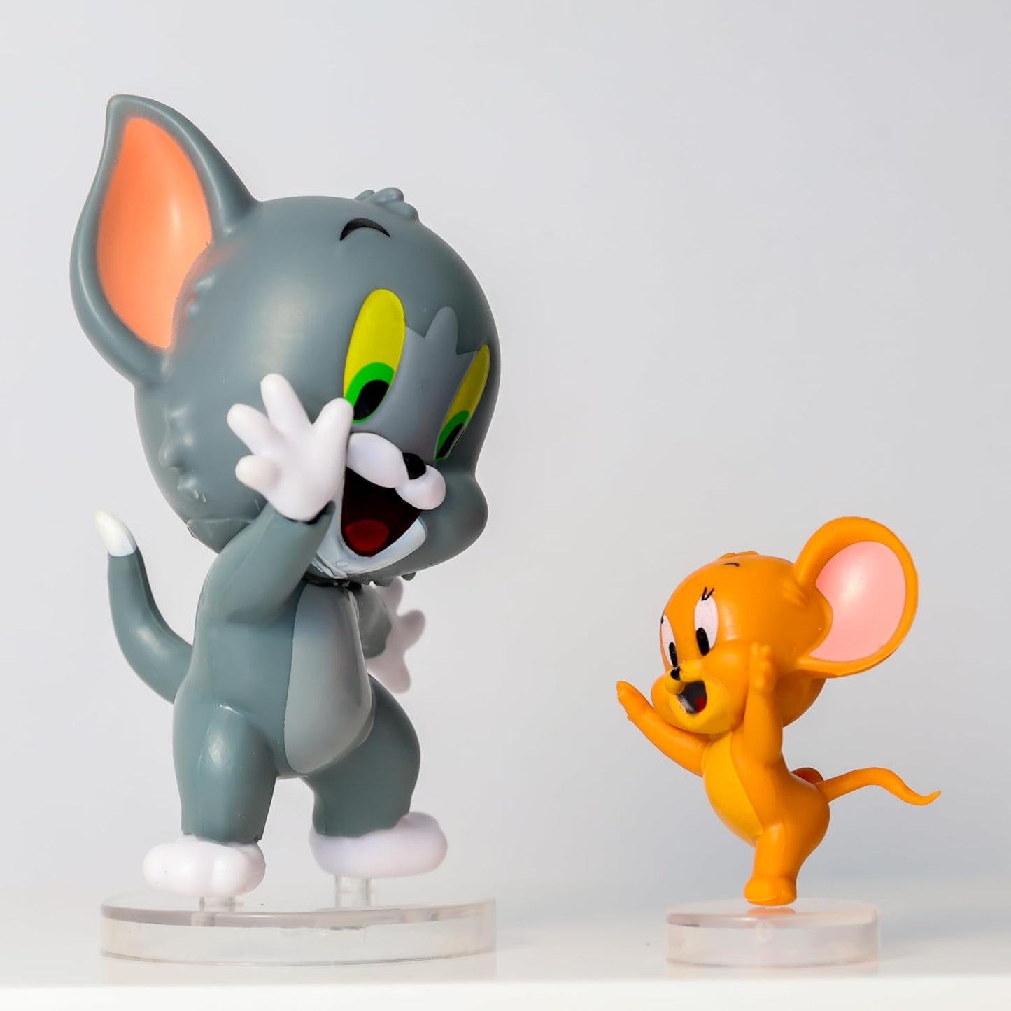 Tom & Jerry Action Figures - Limited Edition Gift for Kids & Adults, Cartoon Collectibles for Desk, Car Dashboard, Cake Decoration, Office & Study Table Set of 1