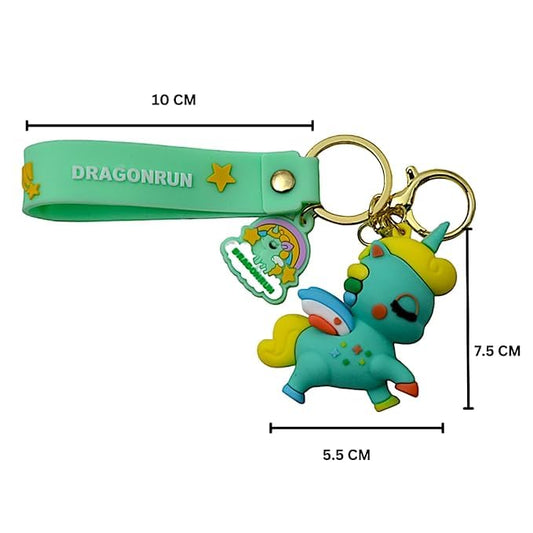 Green Unicorn Keychain – Cute & Whimsical Charm