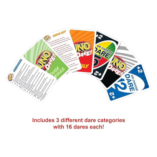 UNO Dare Card Game Play with Family And Friends.