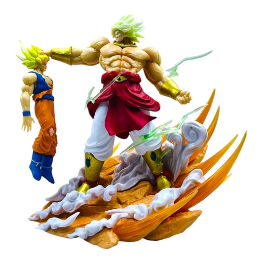 Gravion Broly vs Goku 20cm Anime Action Figure (20 CM)
