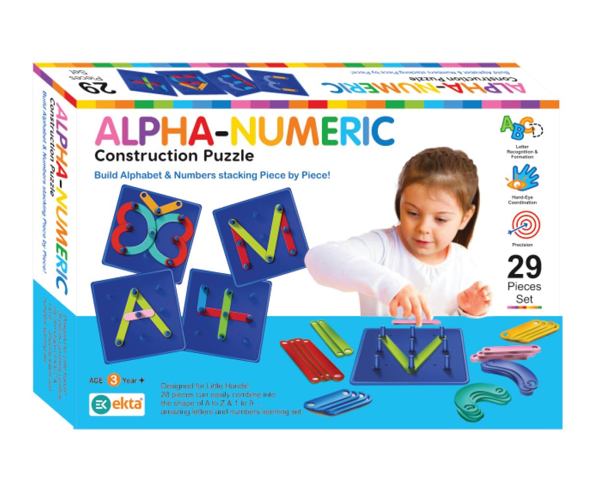 Alpha Numeric Construction Puzzle