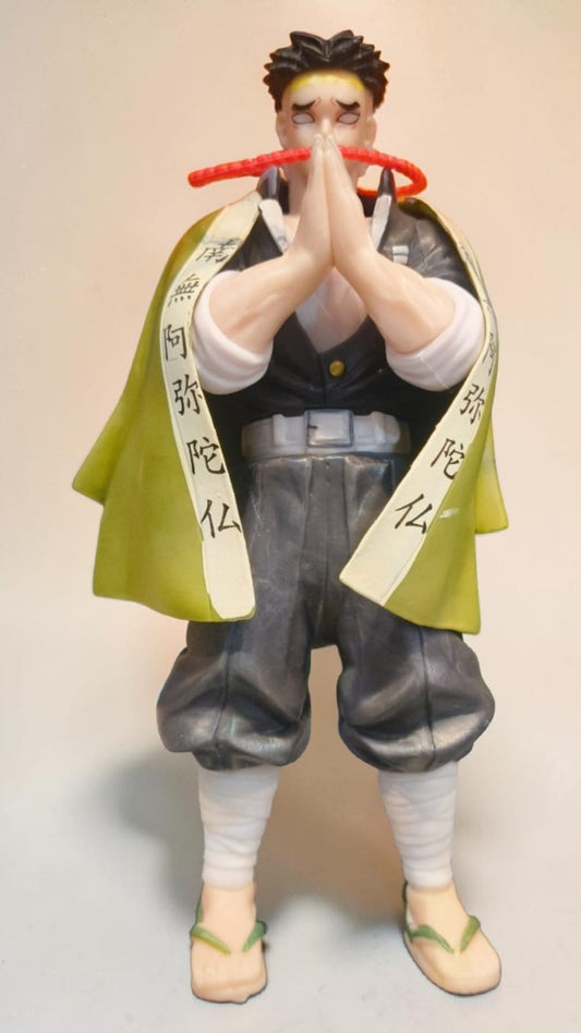 Gyomei Himejima Action Figure – Stone Hashira Prayer Pose Anime Collectible- 22CM