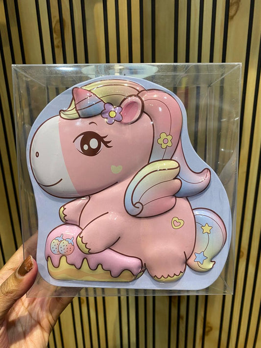 Unicorn Piggy Bank for Kids (Purple or Pink)