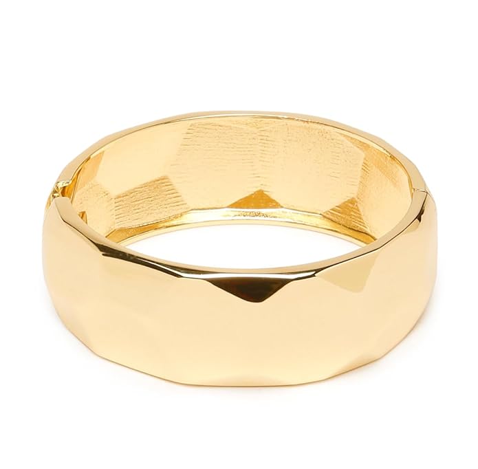 Celebrity Inspired Cuff Bracelet for Girls and Women (Gold)