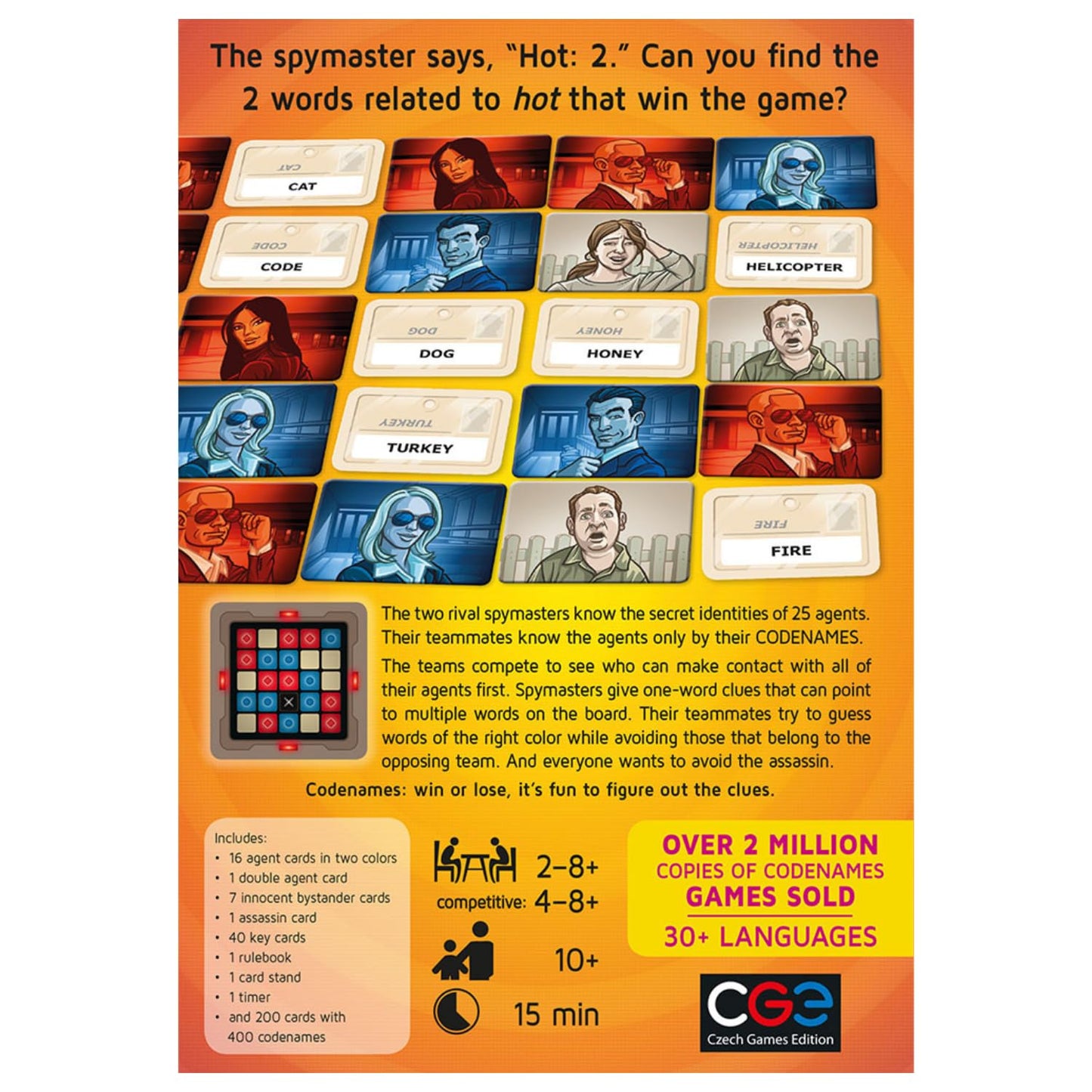 Codenames Board Game for Adult