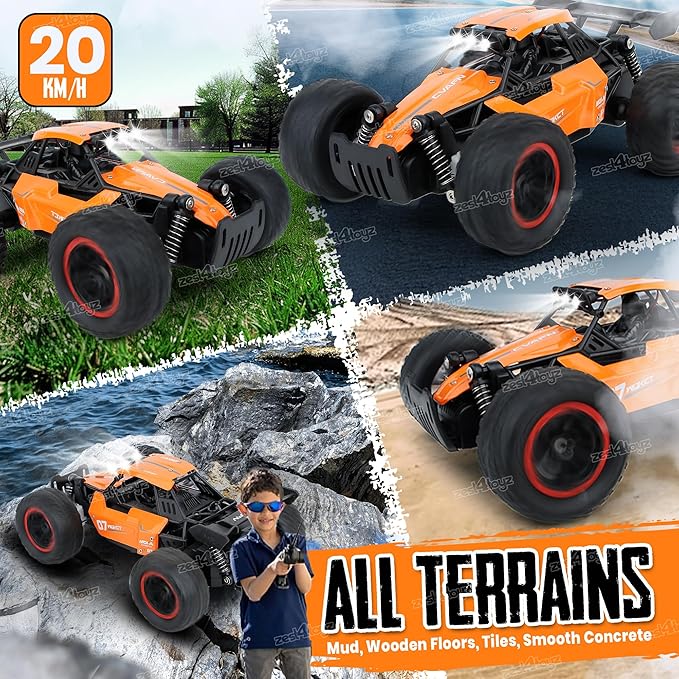 20KMPH - 1.14 Scale High Speed Off Road RC- Blue