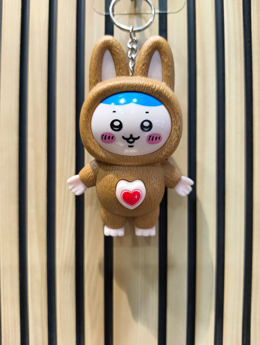 Cartoon Face Changing Keychain