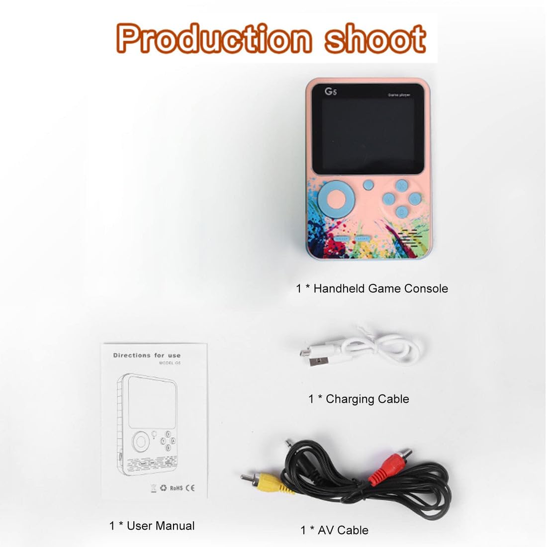 G5 Handheld Video Retro Game Console