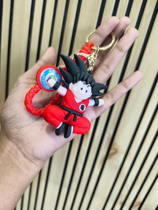 Goku Sillicon Keychain