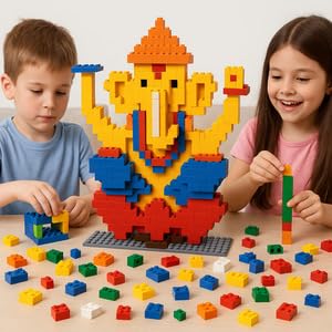 My Ganesh Set - 601 Piece Building Block Set for Kids | Educational and Creative Toy For Boys And Girls.