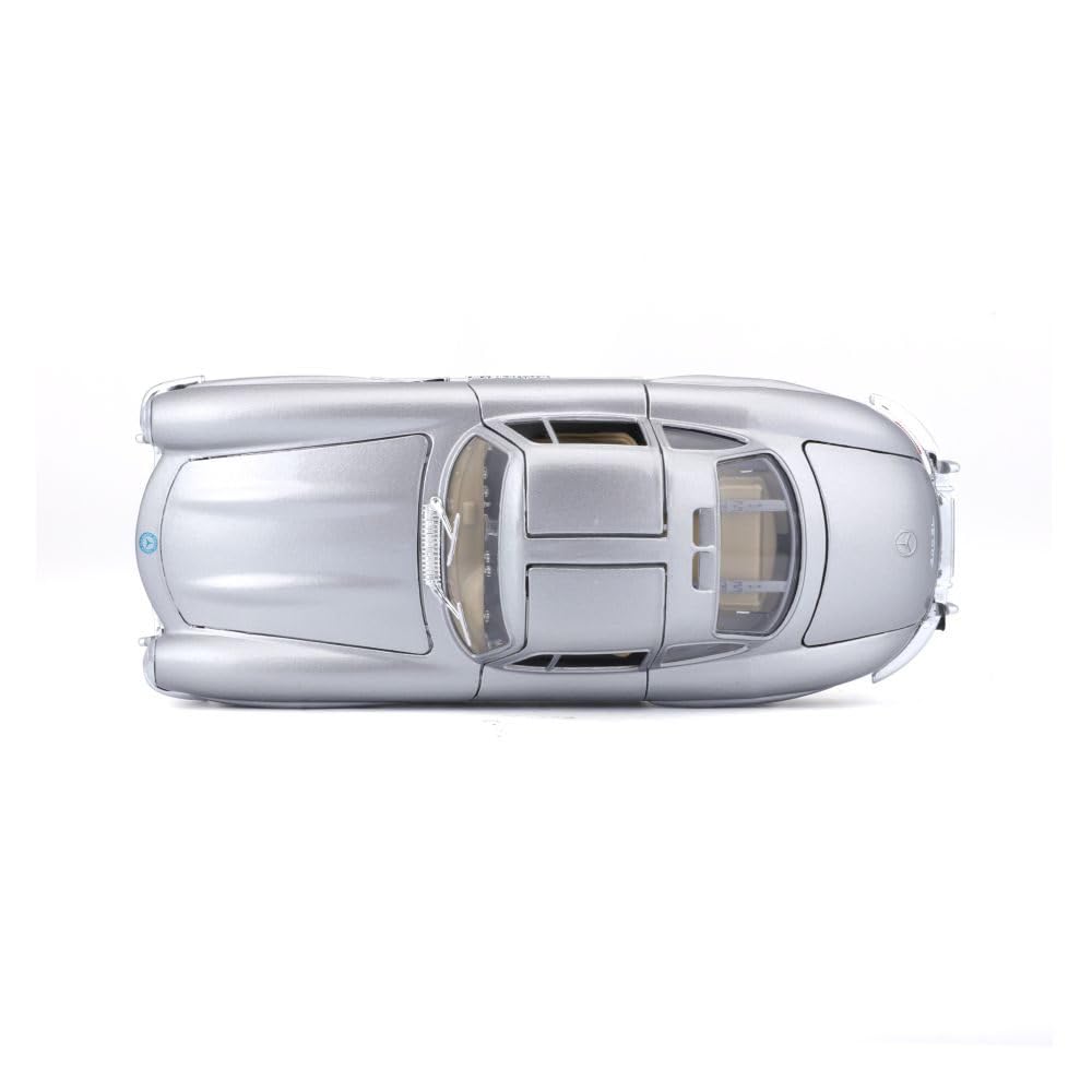 1:24 Mercedes Benz 300 SL (1954) Diecast Car (Silver)
