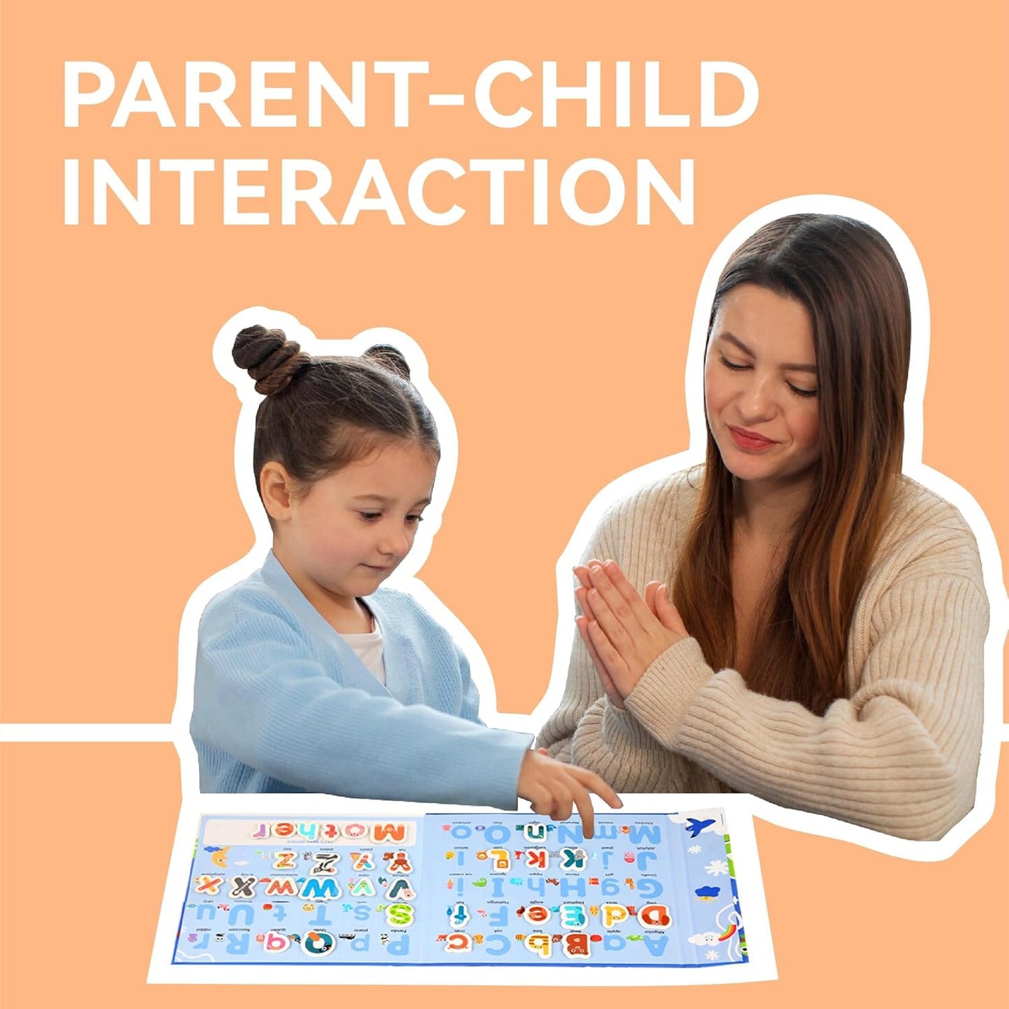 78 Pieces Magnetic Alphabet Letters for Kids