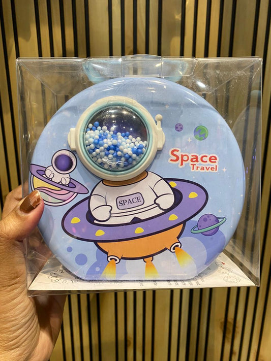 Piggy Bank Space Travel (Pack 1) (Light Blue or Dark Blue)