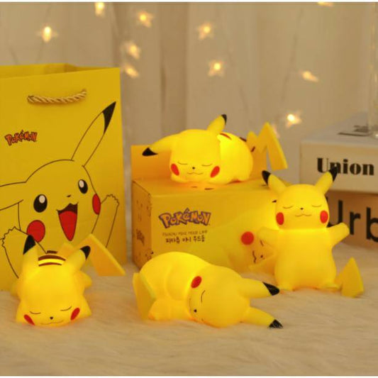 Mini Pikachu-Style Glow Lamp – Cute Night Light Edition