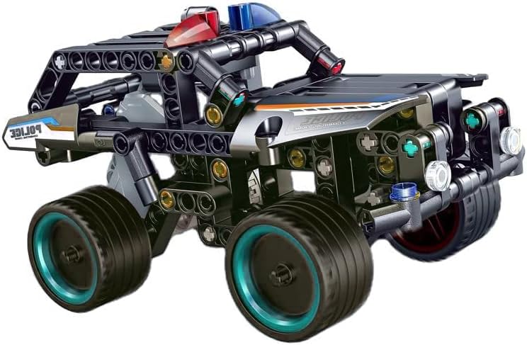 MecFactor Racing Car Building Blocks – Pullback DIY Set (213+ Pcs, RUINWHEEL)