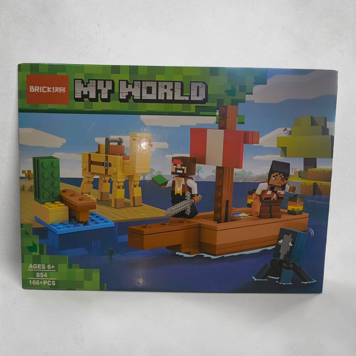 Lego my world Pirate version - 166+ pcs