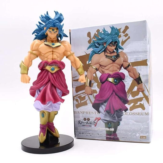 Anime Legendary Super Saiyan Broly Blue Hair Edition Action Figure 20cm