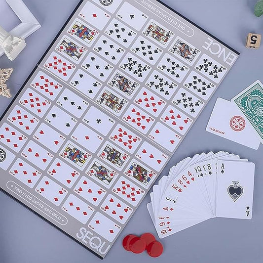 Sequence Strategy Board Game for Kids & Adults