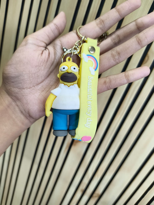 Simpson Sillicon Keychain