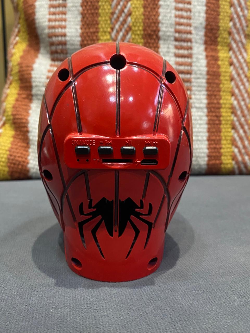 Spider Man Speaker for Kids (Red)