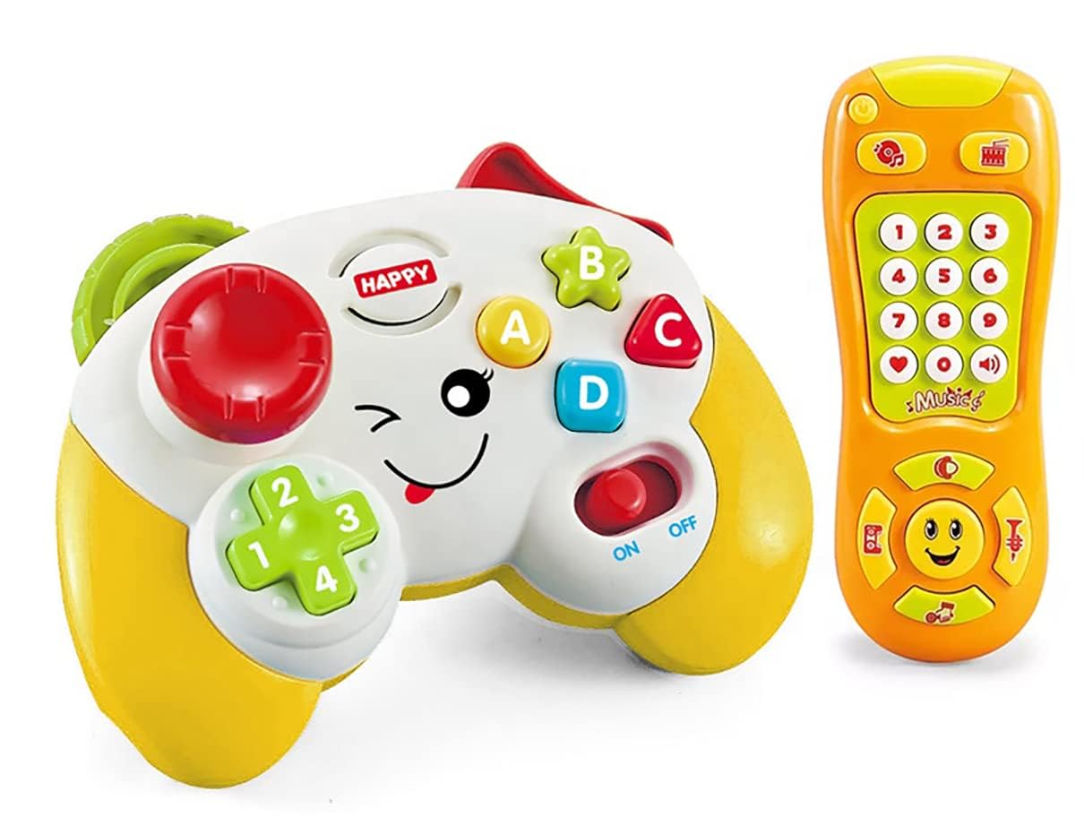 Laugh & Learn Toy Remote and Phone Set – Interactive Learning for Toddlers