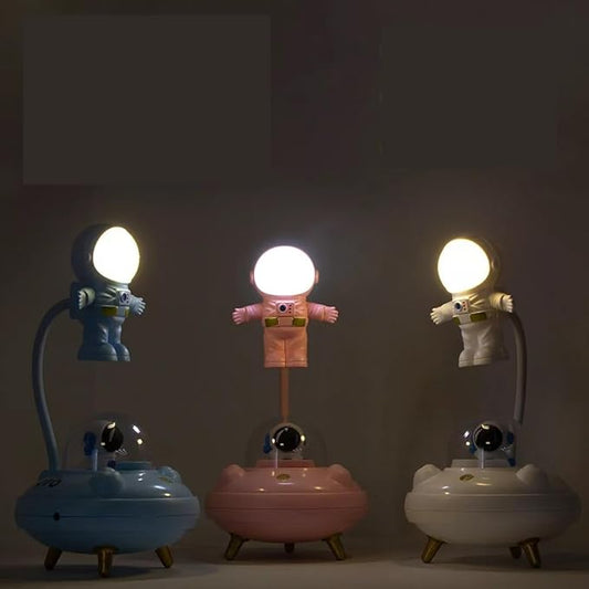 Astronaut UFO LED Table Lamp – Home & Office Desk Light (Set of 1)