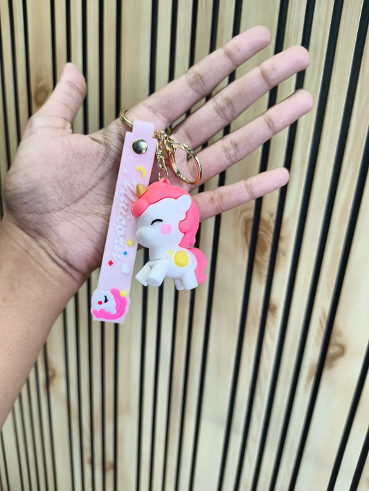 Unicorn Sillicon Keychain