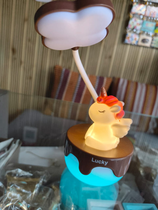 Unicorn Brown Lamp with Two Modes of Lights