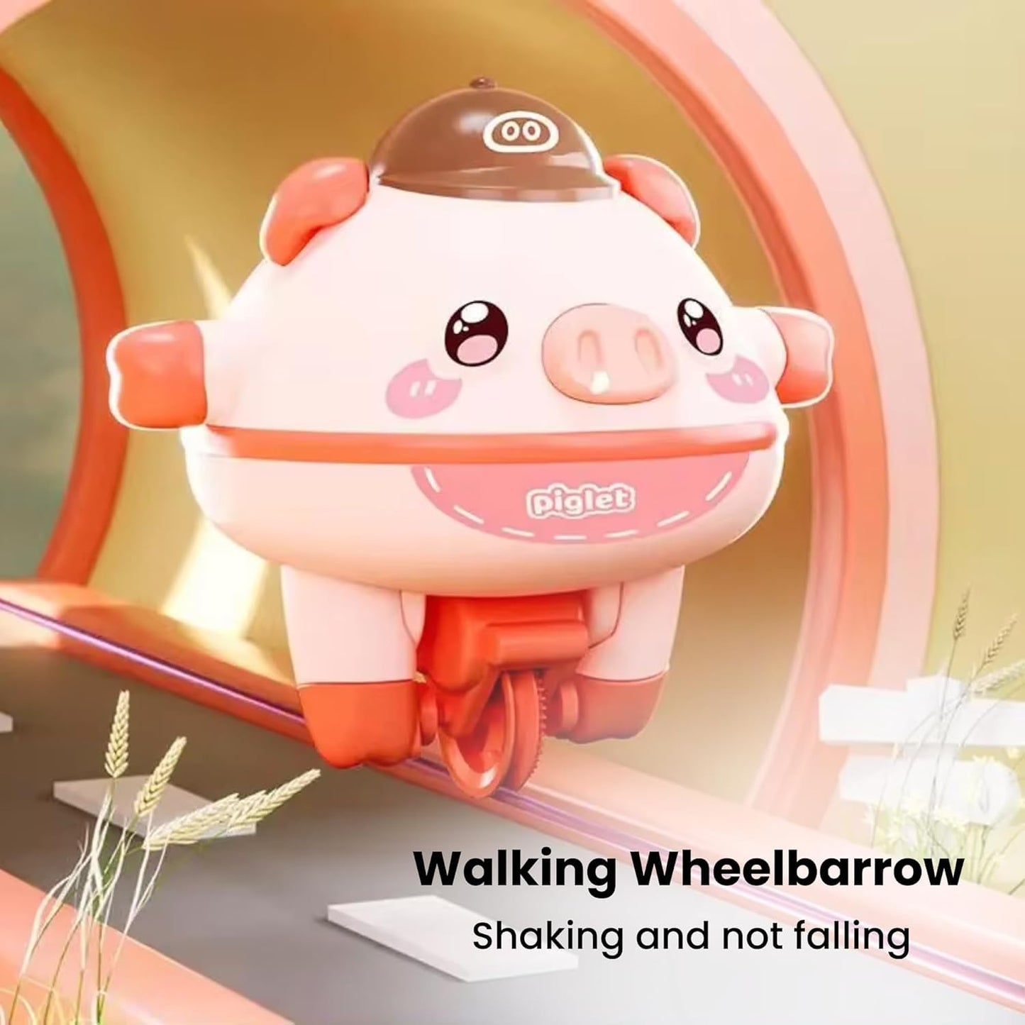 Roly-Poly Balance Pig Toy – Tightrope Walking Gyroscope Fidget Toy