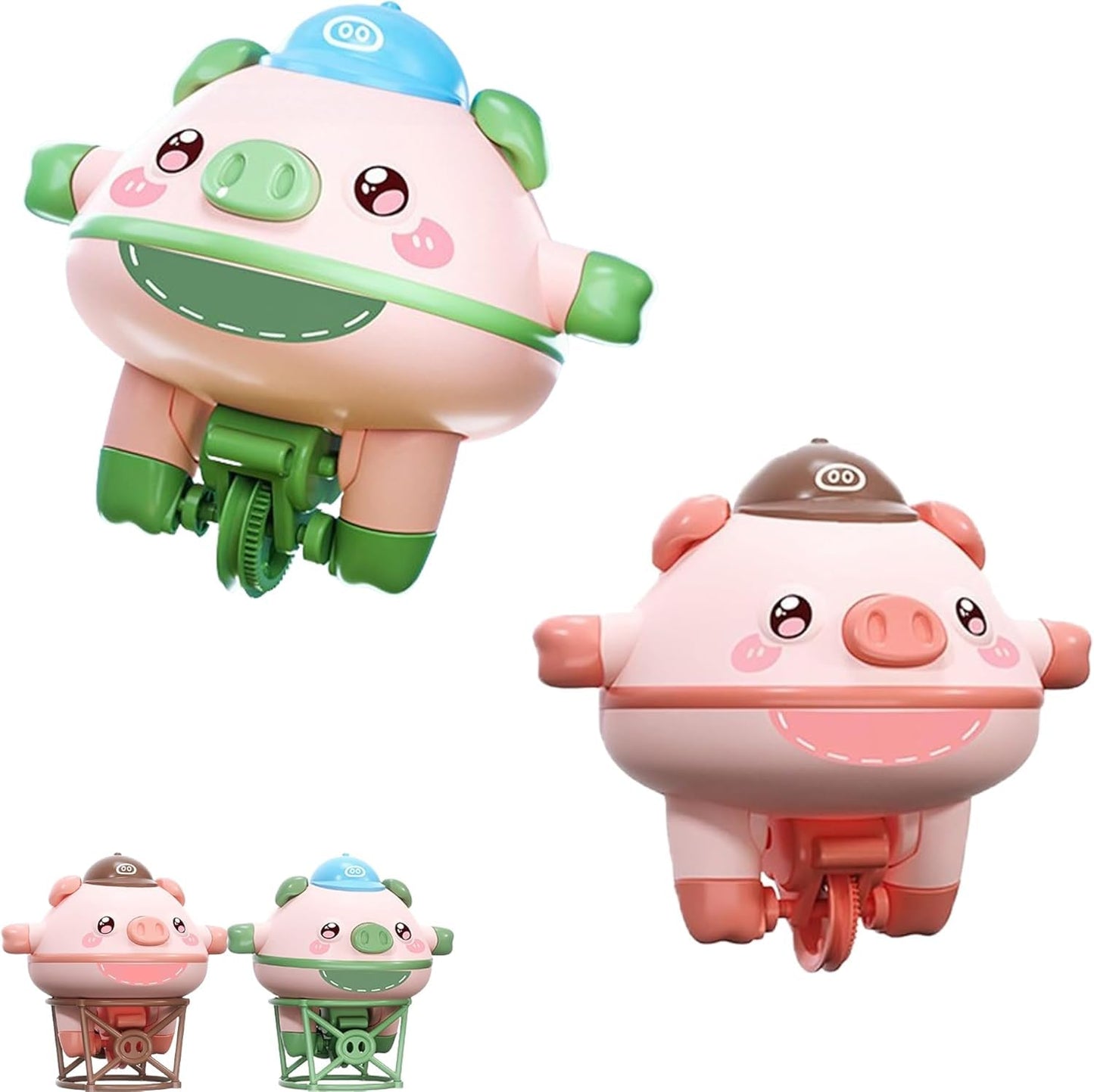 Roly-Poly Balance Pig Toy – Tightrope Walking Gyroscope Fidget Toy