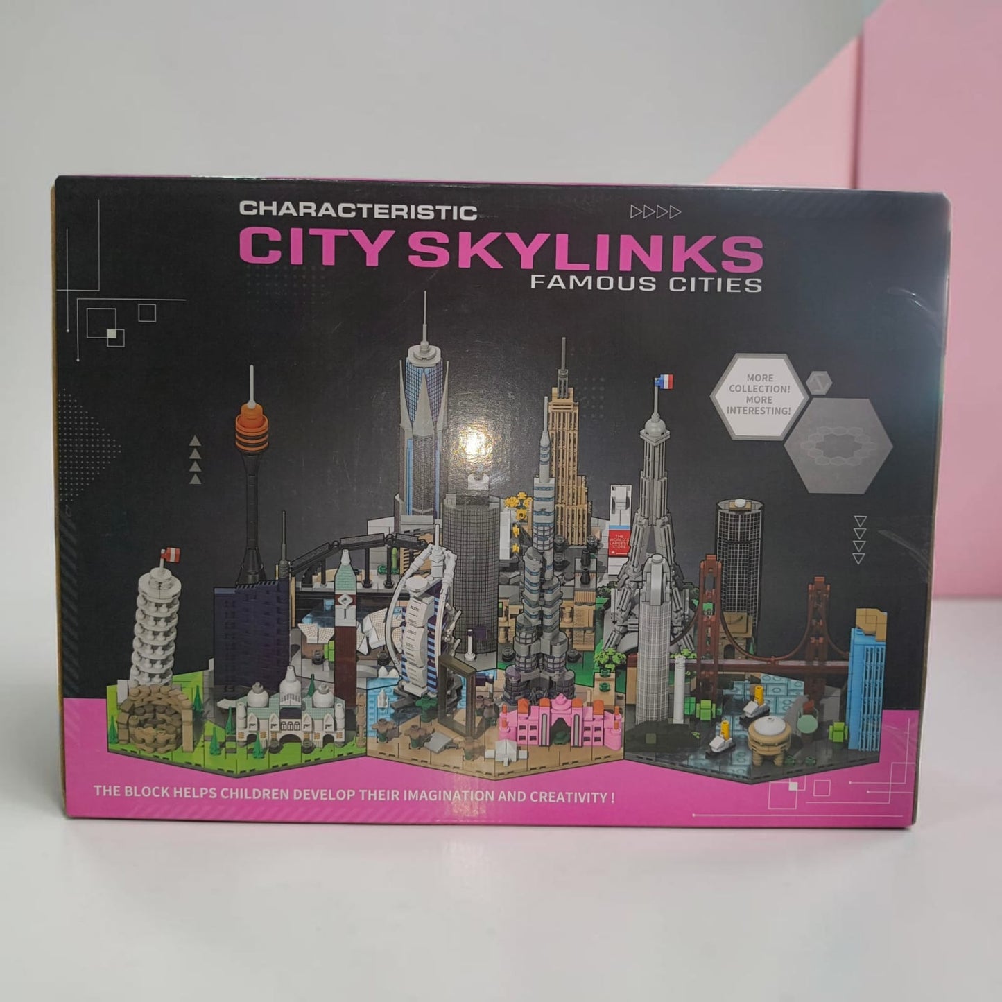 Dubai Skyline Building Blocks Set - 593 pcs