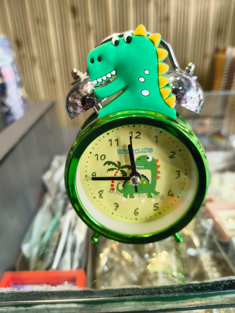 Dinosaur Table Clock With Alarm