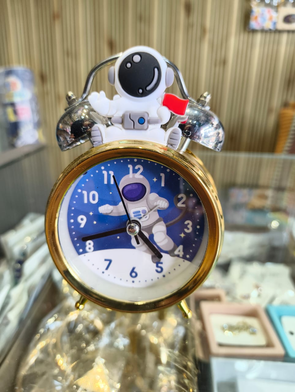Astonaut Table Clock With Alarm