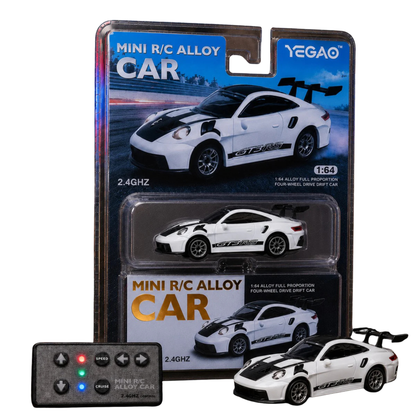 Yegao - Mini RC Alloy Sports Car 1:64 Scale – 2.4GHz Remote Control Drift Car