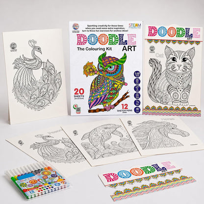 Doodle Art – The Colouring Kit