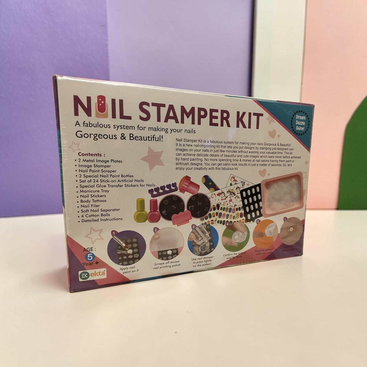 Nail Stamper Kit – Creative Nail Art Set
