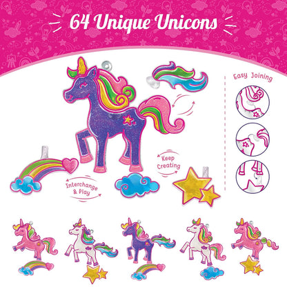 Window Art Unicorn | Glass Painting Kit for Girls | DIY