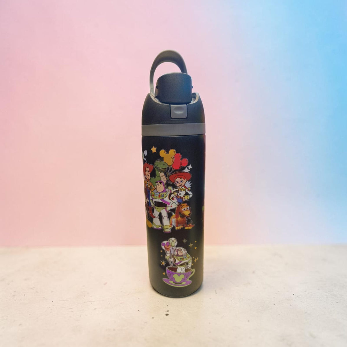 Disney Pixar Character Water Bottle - 850 ML