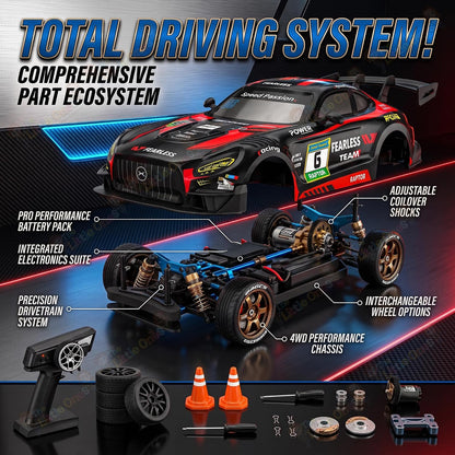 4x4 High Speed Remote Control Drift Car 2.4GHz - Assorted color