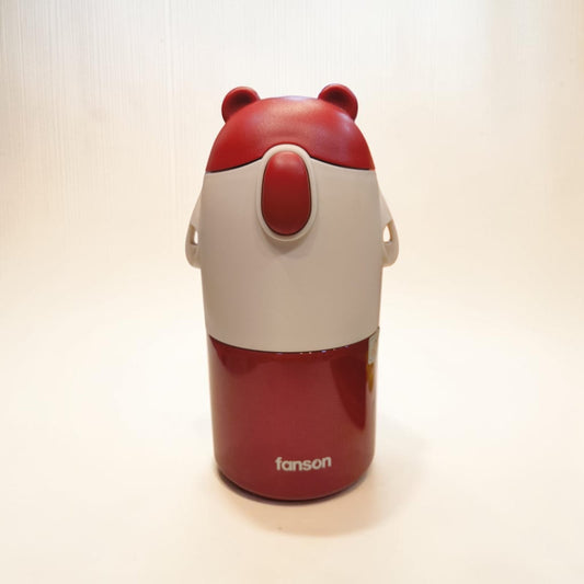 Adorable 3D Bear Design with Easy-Carry Style - 350 ML