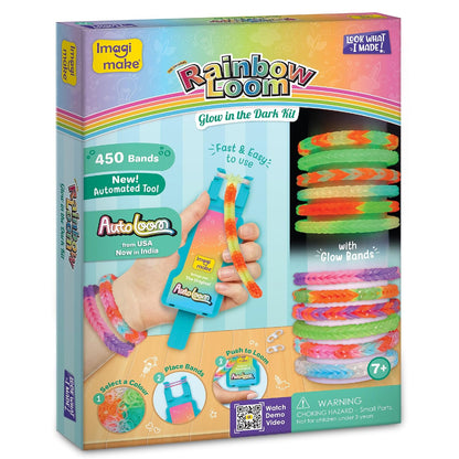 Rainbow Loom Glow in the Dark | Bracelet Making Kit | DIY