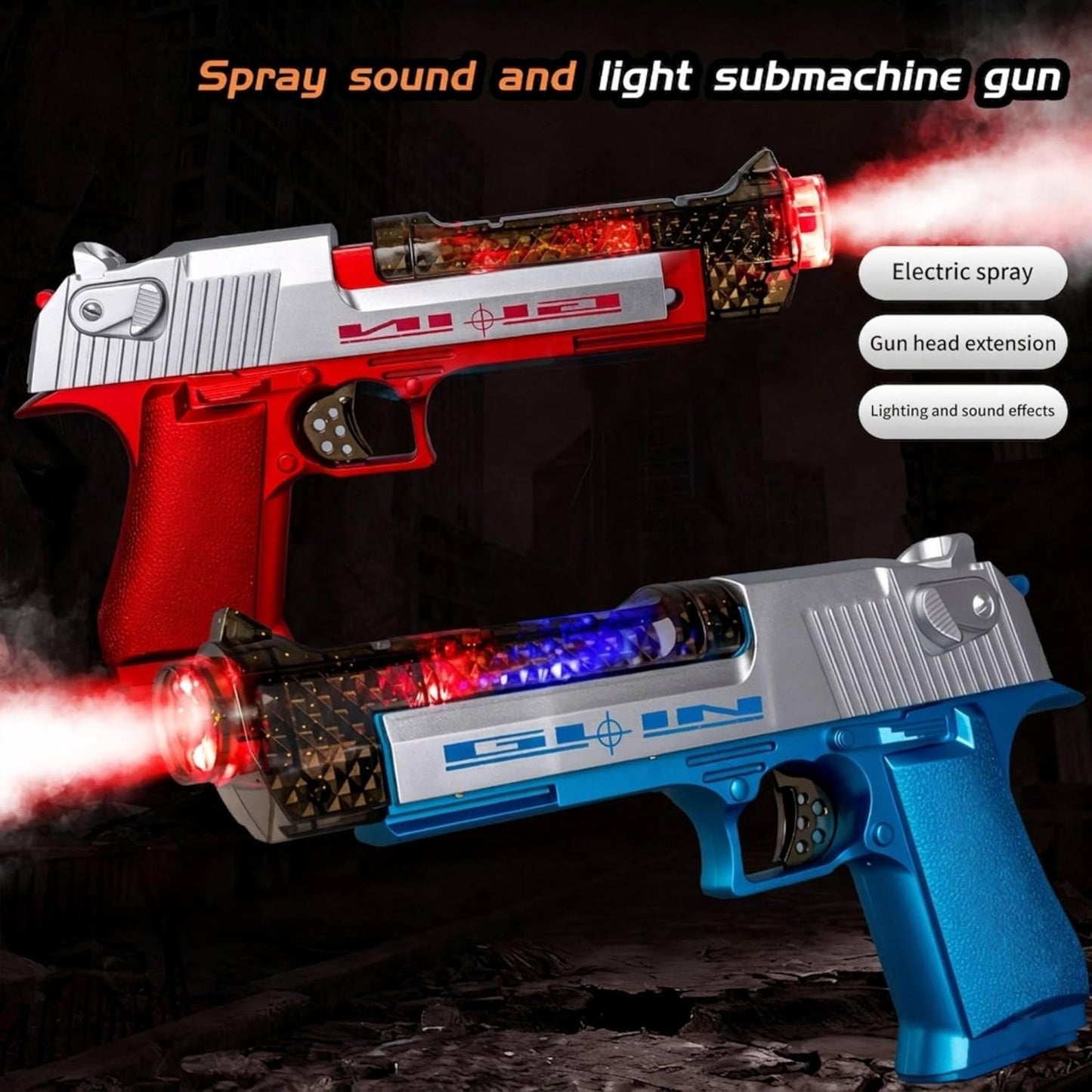 Musical Toy Gun for Kids with Light, Sound & Vibration (Pack of 1)