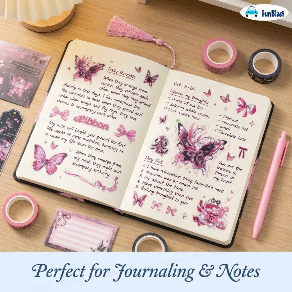 Butterfly Aesthetic Scrapbook and journal Kit