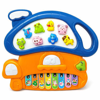 Animal House Musical Piano Toy for Kids