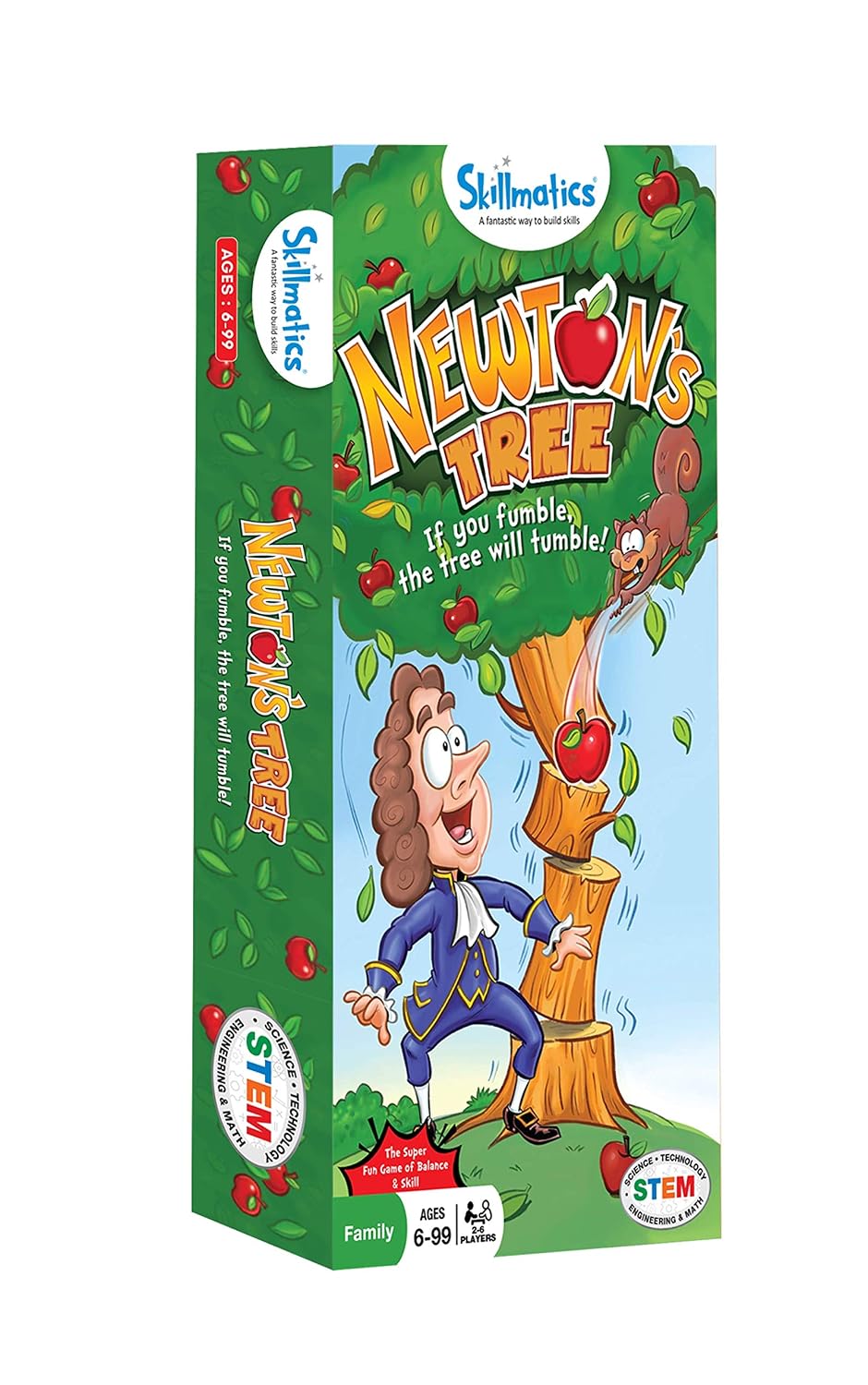 Newton's Tree | Fun Family Game of A Tumbling Tree | Balancing, Stacking, Strategy and Skill Building for Ages 6-99 | Gifts for Kids.