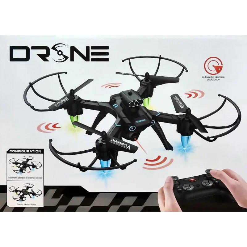 Gesture Control RC Drone with Motion Sensor Gloves, 360° Stunts & LED Lights