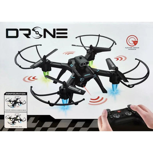 Gesture Control RC Drone with Motion Sensor Gloves, 360° Stunts & LED Lights